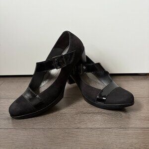 NOAT Mary Jane Suede Shoes 2.5" Heels